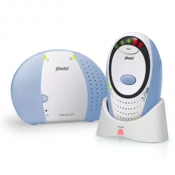 Alecto DECT Baby Monitor with Full ECO Mode, without Camera, Blue