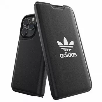 Adidas Originals Basic Booklet pouzdro pro iPhone 14 Pro, černá a bílá