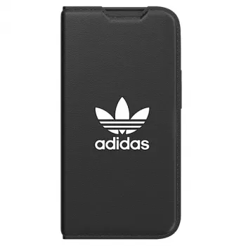 Adidas Originals Basic Booklet pouzdro pro iPhone 14 Pro, černá a bílá