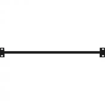 DSIT DS-FO96 19 inch univerzální pevná police 1U, nastavitelná hloubka 710-950 mm, černá