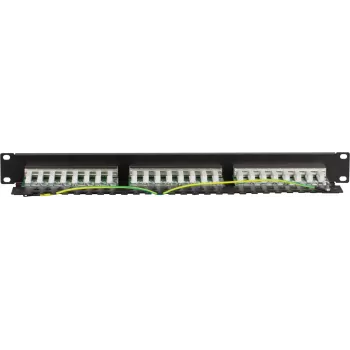 DS-IT CAT 5e FTP 24portový 19 inch rackový patch panel