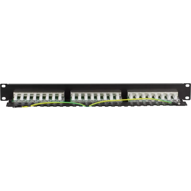 DS-IT CAT 5e FTP 24portový 19 inch rackový patch panel