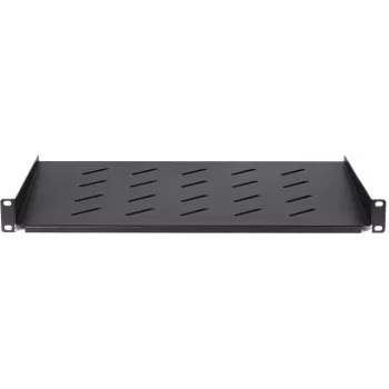 DS-IT 1U Fixed Shelf for 450mm Deep Wall-Mount Cabinets, 350mm Depth, Black