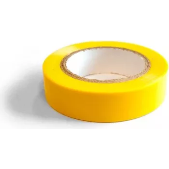 DSIT DC-Tape-Yellow Self-Adhesive PVC Insulation Tape 10 m x 19 mm Yellow