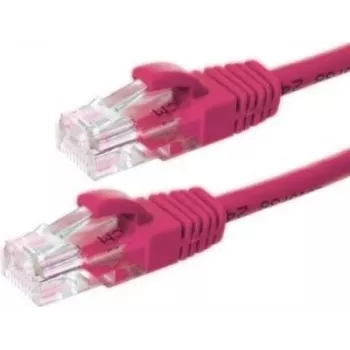 DSIT CAT5e síťový kabel U/UTP, 2 m, růžový, 100% měď (DC-59-020)