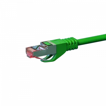 DSIT CAT 6 síťový kabel LSOH - S/FTP - 1 metr - zelený (DC-S63-010)