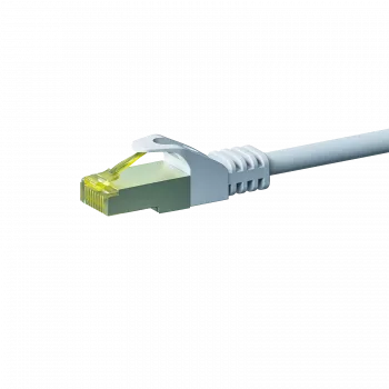 DSIT RJ45 síťový kabel S/FTP PiMF s CAT 7 kabelem bílý - 3 m