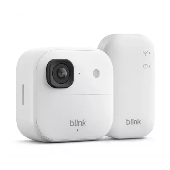 Bezdrátová bezpečnostní kamera Amazon Blink Outdoor 2K+, bílá (B0F95XWPJ2)