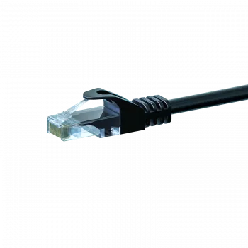 DSIT DC-50-005 CAT5e U/UTP síťový kabel, 0,5 m, černý, 100% měď