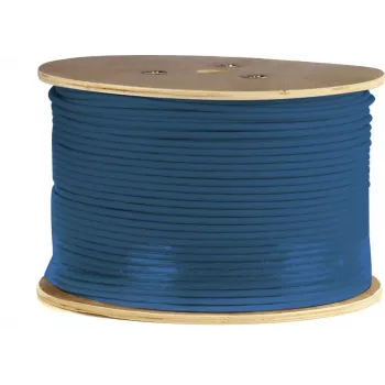 DSIT DANICOM CAT6A U/UTP 500m flexibilní PVC kabel (Fca) – 10Gbps, 500MHz, plná měď, interiér