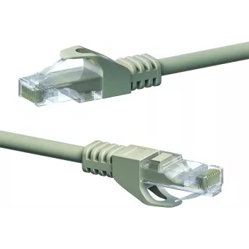 DSIT CAT5e síťový kabel, U/UTP, 20 m, šedý, 100% měď (DC-51-200)
