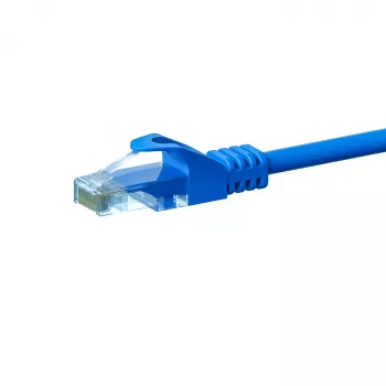 DSIT CAT5e U/UTP síťový patch kabel, 20 m, modrý, 100% měď (DC-54-200)