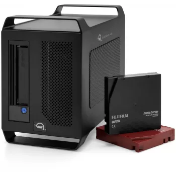 OWC Archive Pro LTO-8 Thunderbolt 3 pásková mechanika - 12 TB nativně / 30 TB komprimovaně
