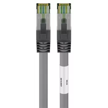 DSIT RJ45 síťový kabel S/FTP PiMF CAT 8 kabel šedý 0,25m