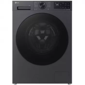 LG F4WX709YB 9kg pračka s plněním zepředu s AI DD™, Steam™, Wi-Fi, grafitová