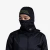 BUFF DryFlx Pro kukla - černá, bezešvý 4-směrný streč, termo, reflexní