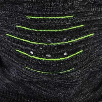 BUFF DryFlx Pro kukla - černá, bezešvý 4-směrný streč, termo, reflexní