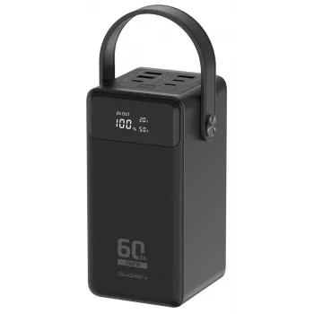 Powerbanka GoGEN PB600002B 60000 mAh PD 100W černá