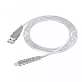Joby nabíjecí a synchronizační kabel Lightning, 1,2 m, stříbrný (JB01814-BWW)