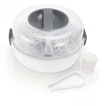 Alecto BW-04 mikrovlnný sterilizátor lahví bílý