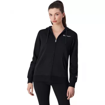 Champion Full Zip Hoodie 117531 KK001, Black, XL