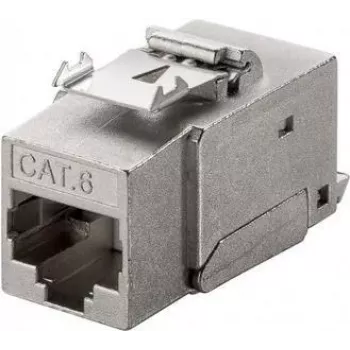 DS-IT CAT6 STP Keystone Jack bezšroubový RJ45 modul