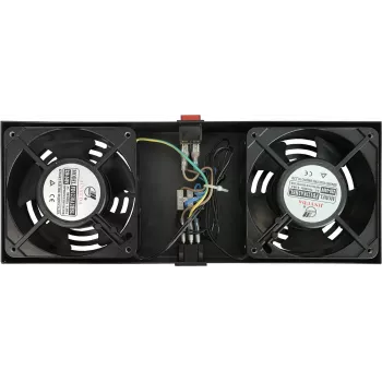 DS-IT nástěnná ventilátorová jednotka s termostatem pro síťové skříně (DS-FT-Wall)