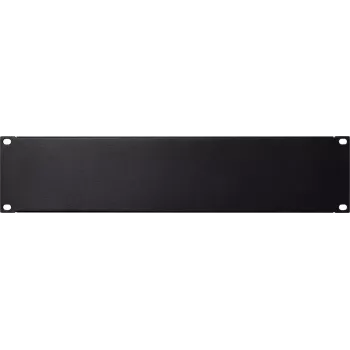DS-IT 19 inch slepý panel do racku 2U černý ocelový (DS-Blind2)