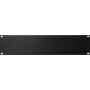 DS-IT 19 inch slepý panel do racku 2U černý ocelový (DS-Blind2)