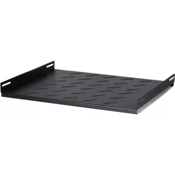 DSIT DS-FH60Wand 1U pevná police pro nástěnné skříně hloubky 600 mm, nosnost 25 kg, černá