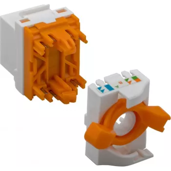 DS-IT CAT6 UTP keystone zásuvka bez nástroje Twist (DS-KC-UTP6-TL-T)