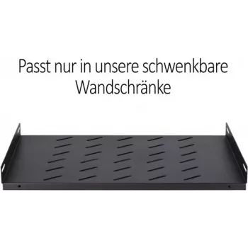 DS-IT Fixed Shelf for 600mm Deep Swivel Wall Cabinets, 1U, Light Grey