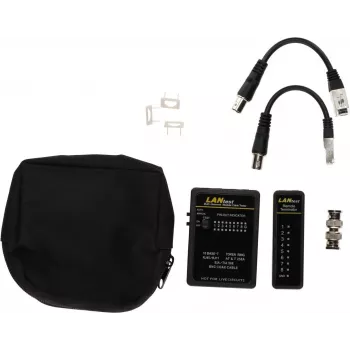 DSIT DC-CABLETEST-PRO Network Cable Tester for U/UTP, F/UTP and SF/UTP, Cat5/Cat6