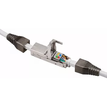 DSIT STP Cat6 Slim Toolless RJ45 Field Termination Connector