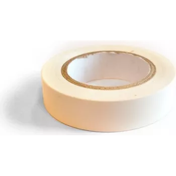 Bílá PVC izolační páska DSIT 19 mm x 10 m (DC-Tape-White)