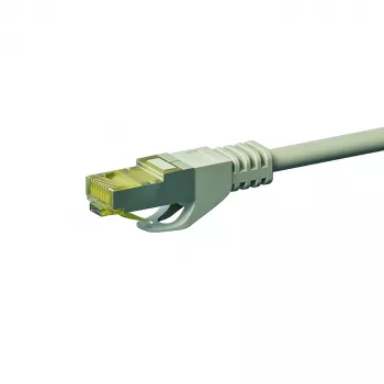 DSIT Cat.7 S/FTP PiMF RJ45 síťový patch kabel, 2m, šedý