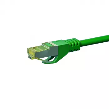 DSIT Cat.7 S/FTP (PiMF) RJ45 síťový kabel, zelený, 20 m