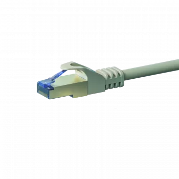 DSIT CAT 6a S/FTP LSOH síťový kabel, 7,5 m, šedý