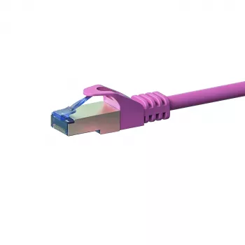 DSIT CAT 6a Network Cable LSOH - S/FTP - 10 Meter - Pink - Patch Cable