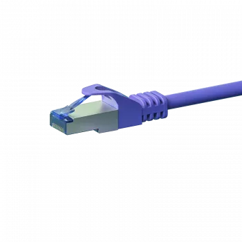 DSIT CAT 6a S/FTP LSOH síťový patch kabel, 20 m, fialový