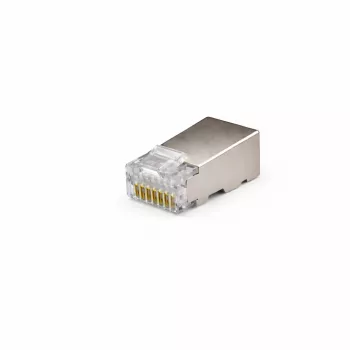 DSIT FTP RJ45 CAT5e síťový konektor pro ohebné a plné vodiče - 10 ks
