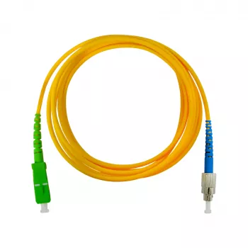Televes OSK2SCFC 2m SC/APC na FC/UPC jednovidový optický patch kabel