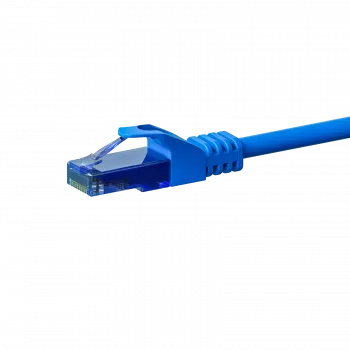 DSIT CAT6a U/UTP 100% měděný síťový patch kabel, 15 m, modrý (DC-U6A4-150)