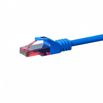 DSIT CAT6 Ethernet patch kabel 100% měď U/UTP 20 m modrý (DC-64-200)