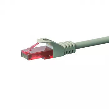 DSIT CAT6 U/UTP 30m šedý 100% měděný síťový patch kabel (DC-61-300)