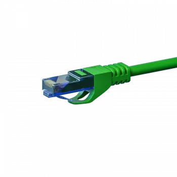 DSIT CAT6a Ethernet patch kabel 100% měď U/UTP 20m zelený (DC-U6A3-200)