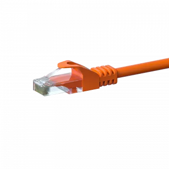 DSIT Cat 6 U/UTP síťový kabel, 1m, oranžový, CCA (DC-C66-010)