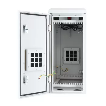 DSIT DS5606WP 6U 19 inch venkovní nástěnná serverová skříň IP55, vertikální, světle šedá