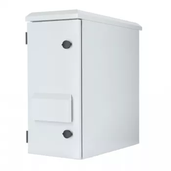 DSIT DS5606WP 6U 19 inch venkovní nástěnná serverová skříň IP55, vertikální, světle šedá