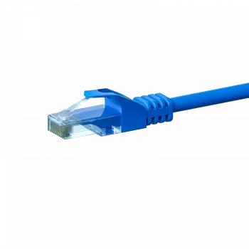 DSIT CAT 6 U/UTP síťový kabel, 10m, modrý, CCA, RJ45